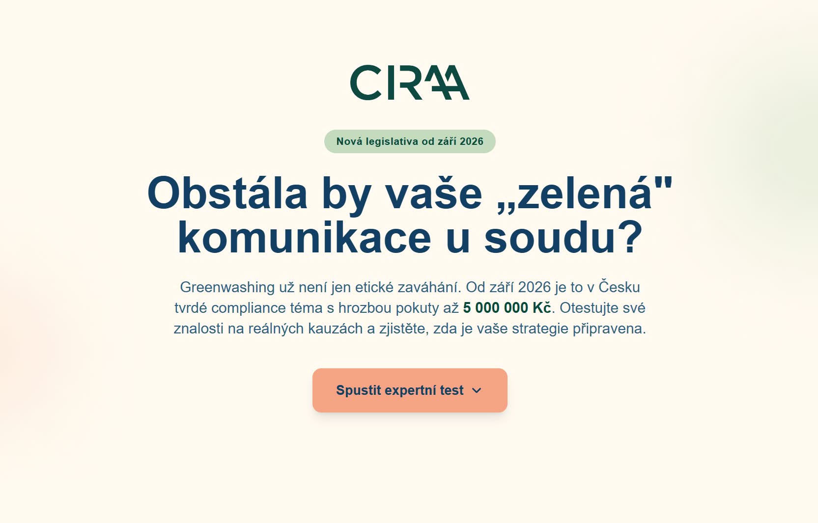 Od teorie k praxi. Prověřte svou připravenost na novou éru udržitelnou komunikace.